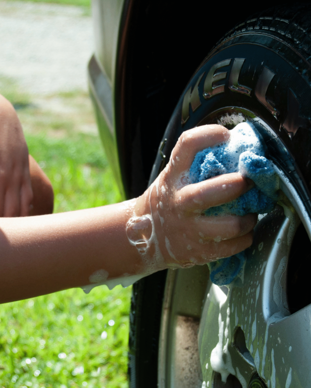 quick shine car wash in raipur